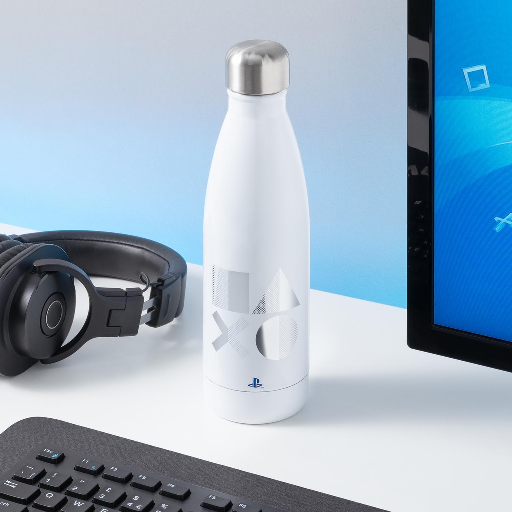 PALADONE Playstation Metal Water Bottle