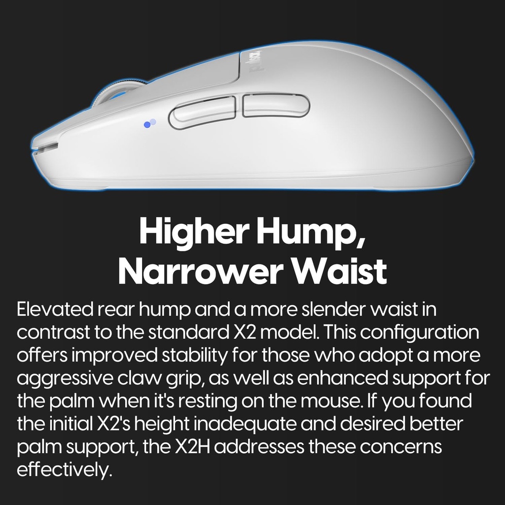 Pulsar X2H Gaming Mouse v3 Size2 White