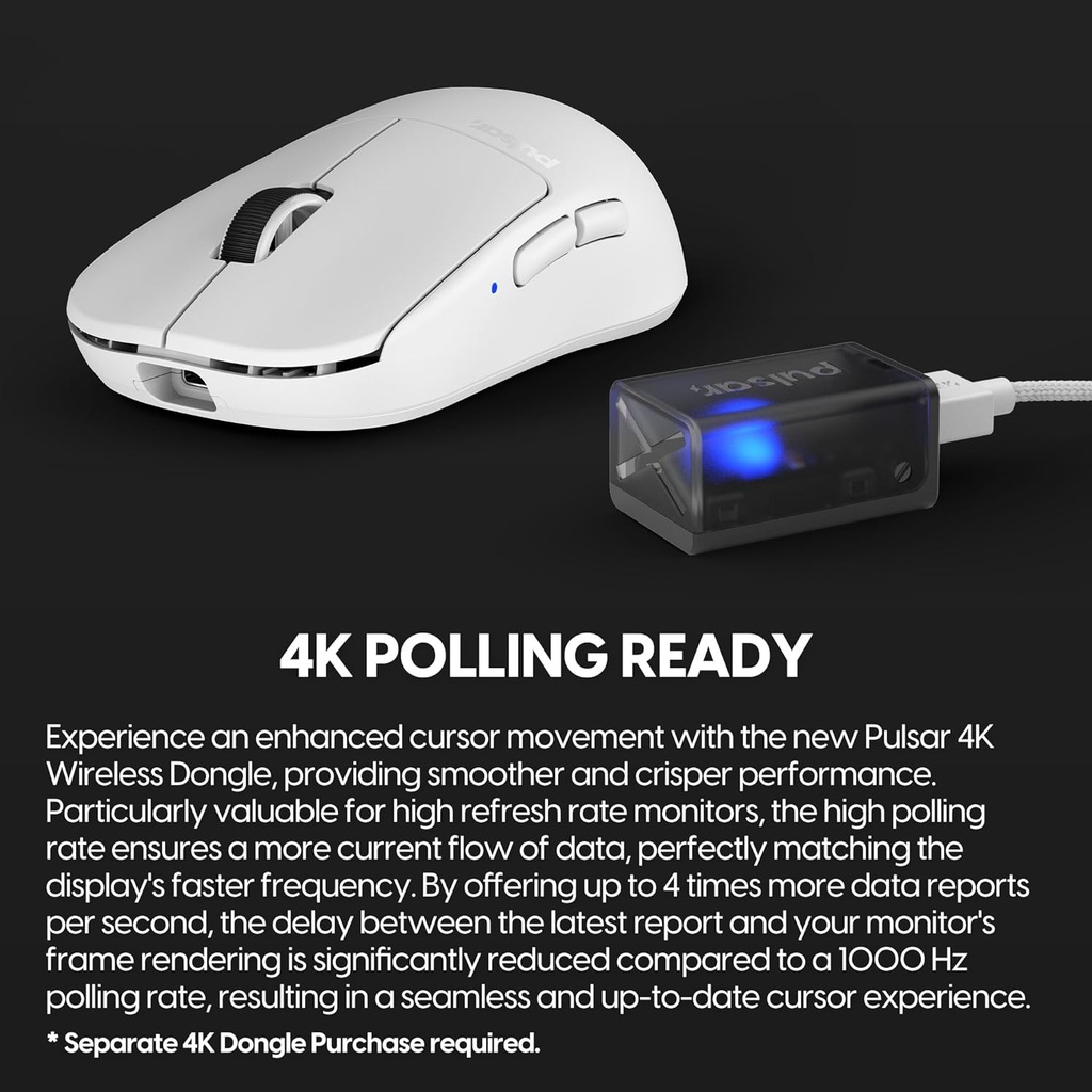 Pulsar X2H Gaming Mouse v3 Size2 White