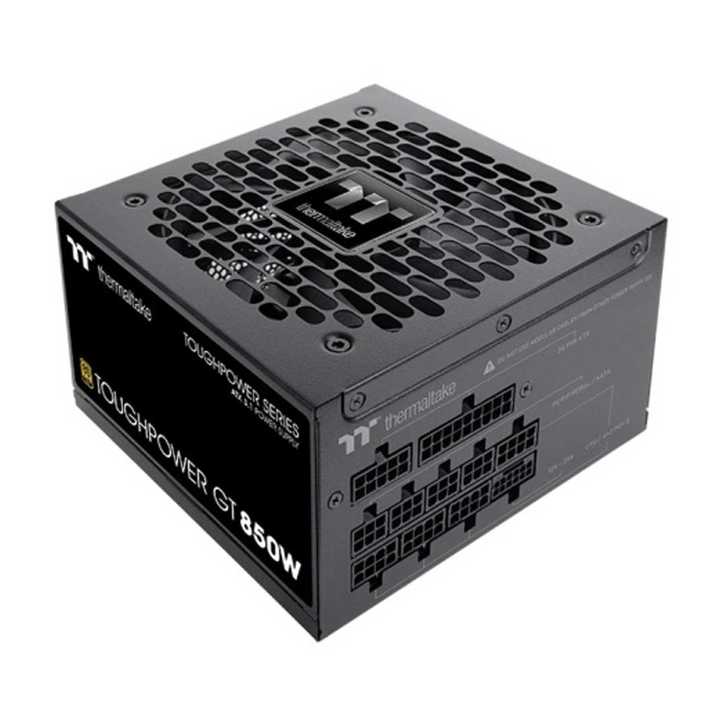 Thermaltake Toughpower GT ATX 3.1 Plus Gold Standard 850W Power Supply Black