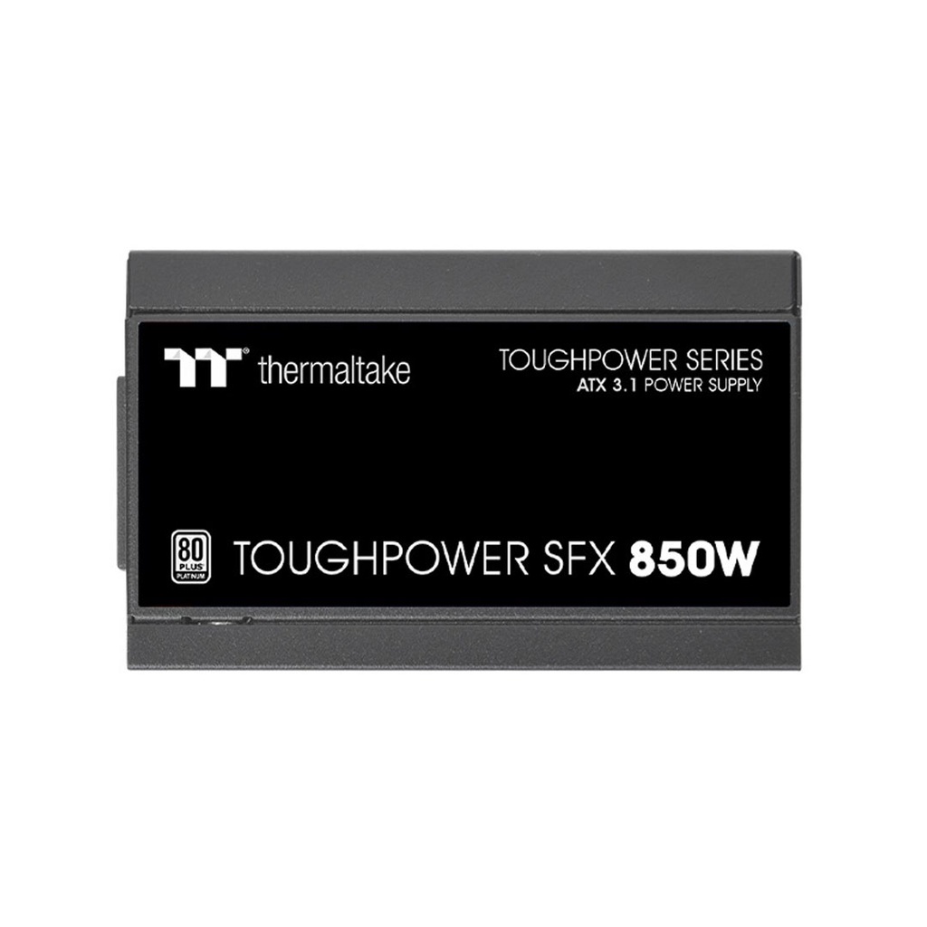 Thermaltake  Toughpower SFX 80PLUS Platinum Fully Modular ATX 3.1 850W Power Supply Black
