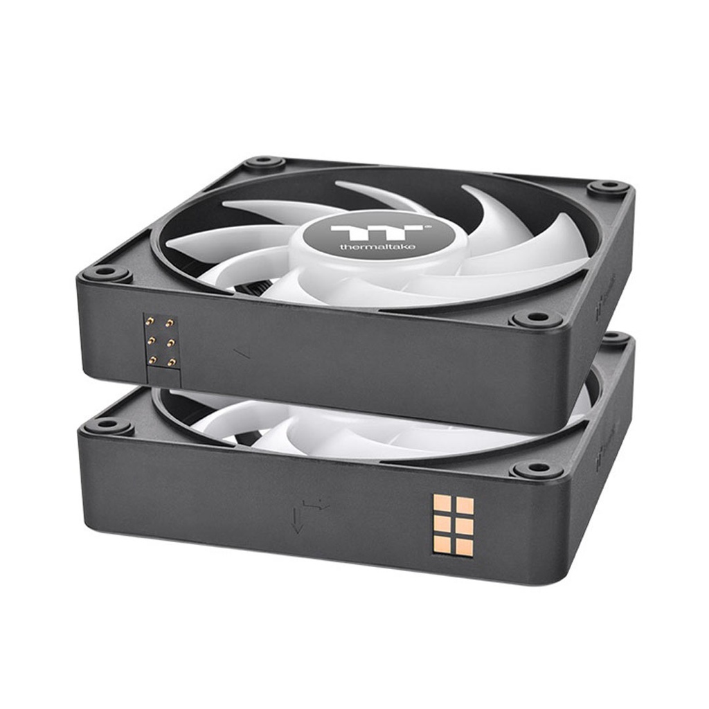 Thermaltake CT120 EX ARGB Sync PC Cooling Fan Pack of 3 Black
