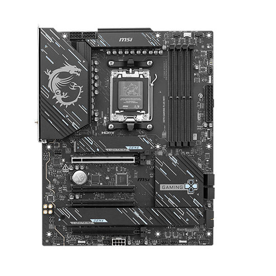MSI X870E Gaming Plus Wifi, Ai PC, PCIe 5.0 Ready DDR5 AMD Ryzen Gaming MotherBoard