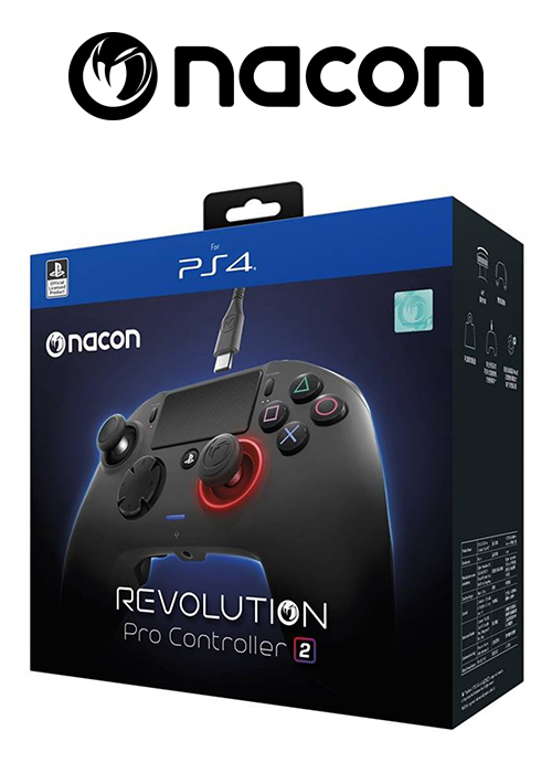 Nacon Ps4 Revolution Pro Controller 2 Black Game Store