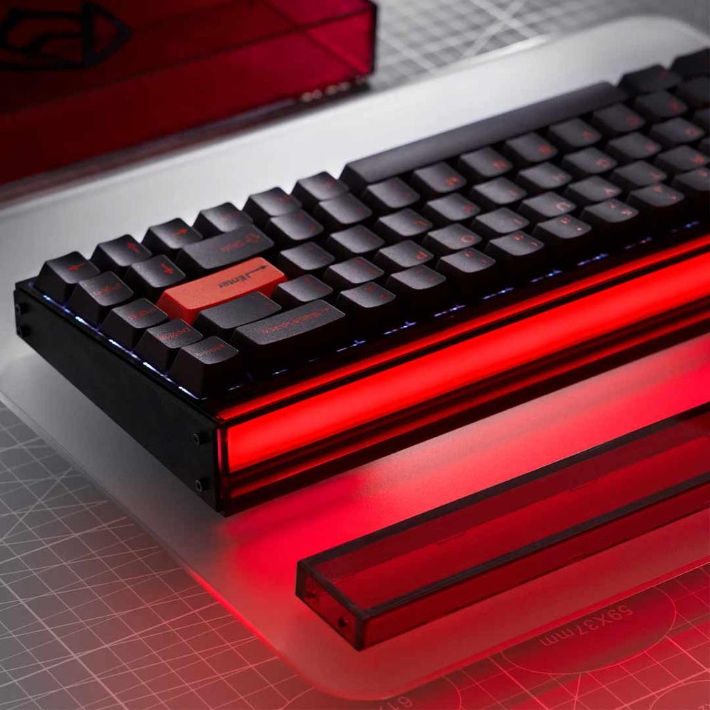 MelGeek Gaming Keyboard Made68 Ultra-Red