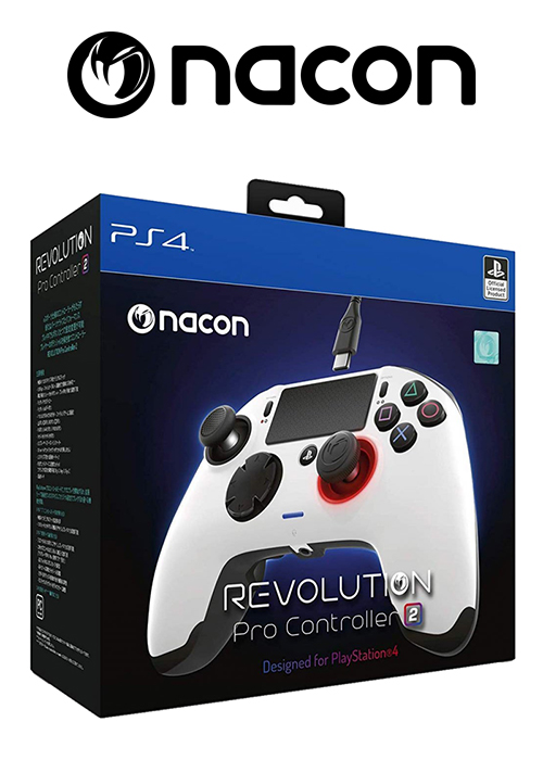 Nacon Ps4 Revolution Pro Controller 2 White Game Store