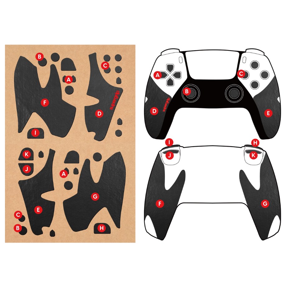 Pulsar Supergrip for PS5 DualSense Controller