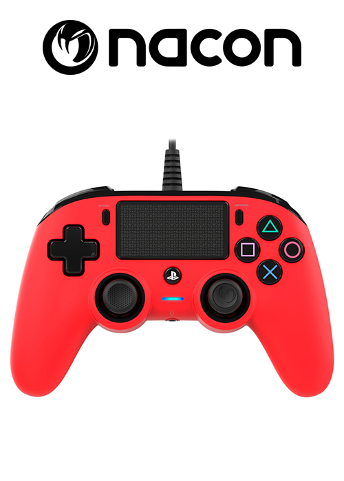 PS4 Wired Controller Red (Nacon)