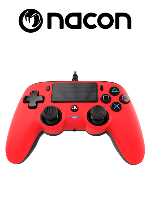 PS4 Wired Controller Red (Nacon)