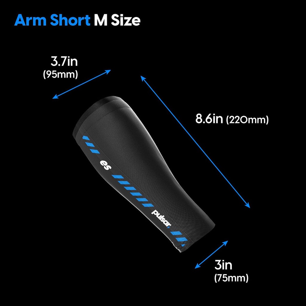 PULSAR eS ARM SLEEVE Arm Short Medium Black