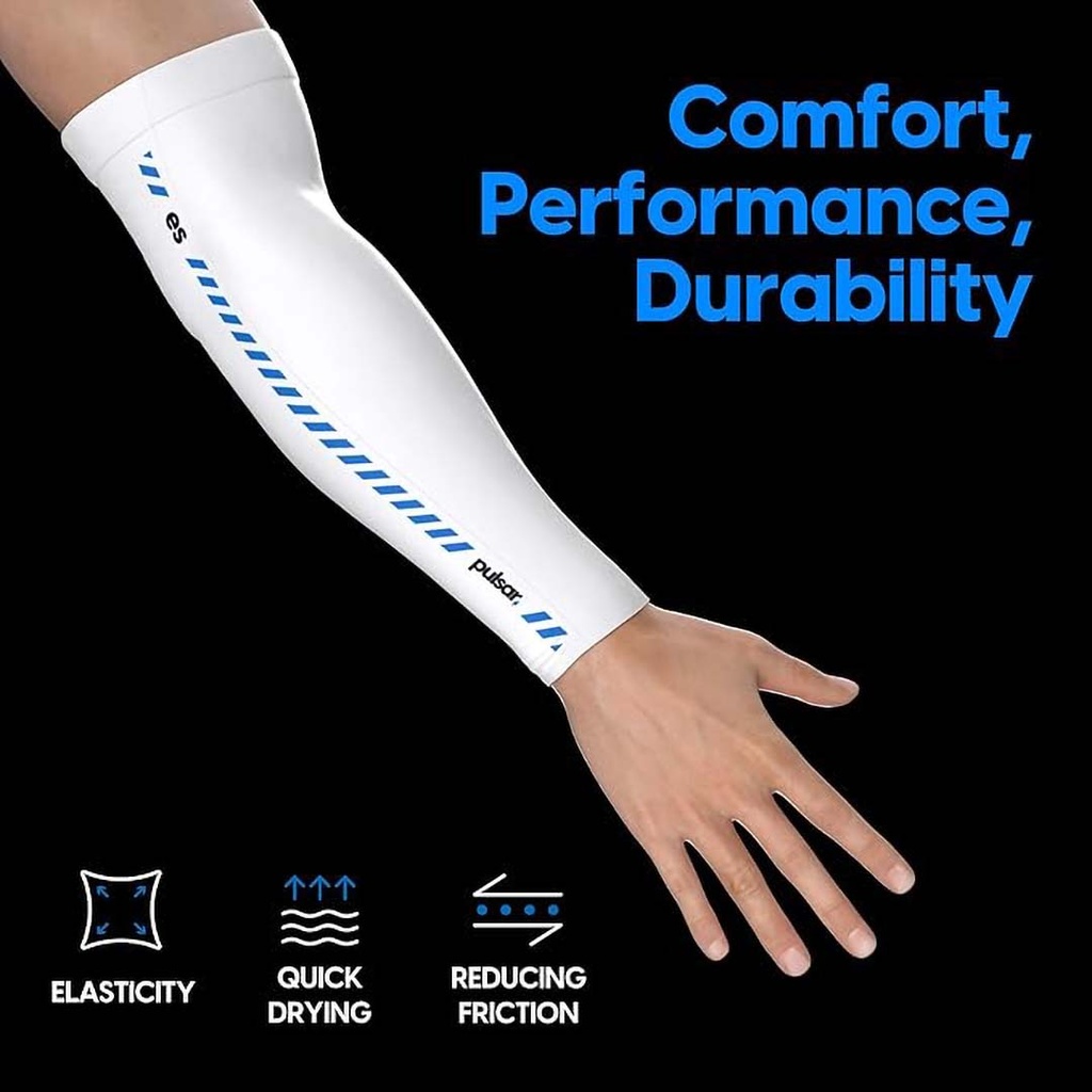 PULSAR eS ARM SLEEVE Arm Long Medium White