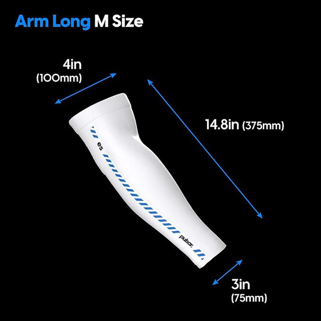 PULSAR eS ARM SLEEVE Arm Long Medium White