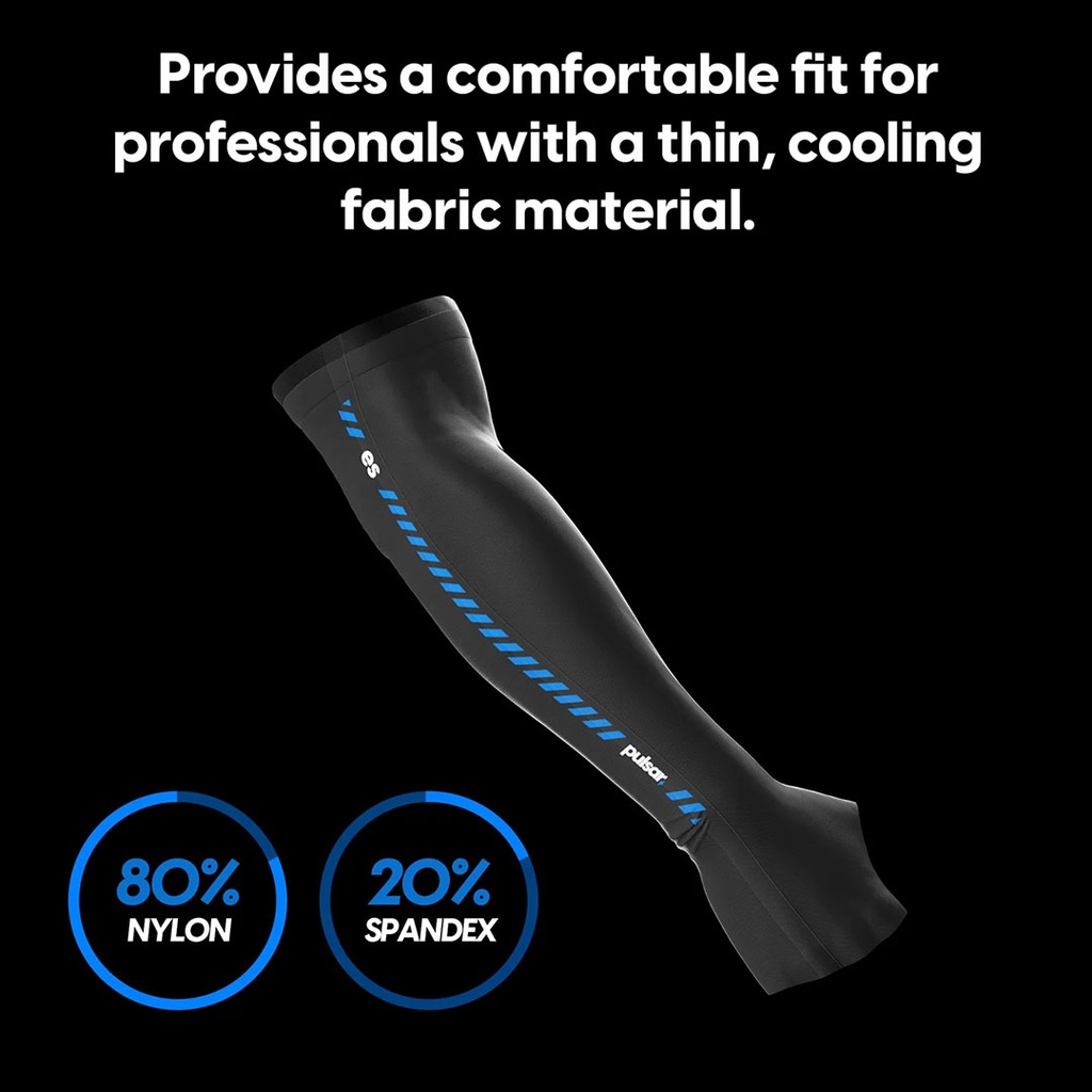 PULSAR eS Arm Sleeve Open Palm Long XLarge Black