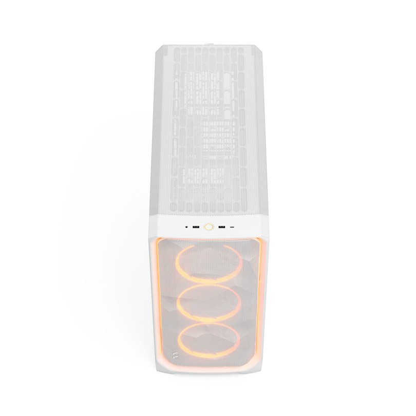 Fractal Design Meshify 3 XL Ambience Pro RGB White TG Clear Tint PC Case