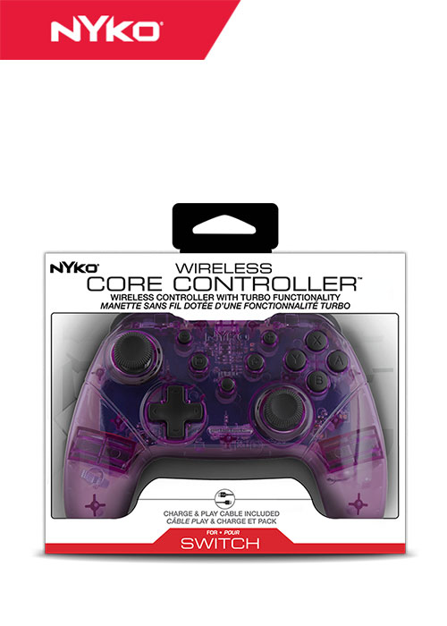 NS Wireless Core Controller - Purple/White (Nyko)