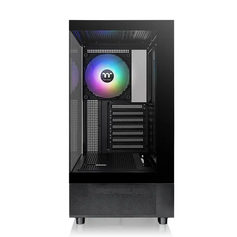 THERMALTAKE View 270TG Mid Tower Two Panel Front & Left Side Tempered Glass PC Case  - BLACK 2.webp