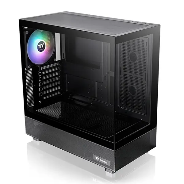 THERMALTAKE View 270TG Mid Tower Two Panel Front & Left Side Tempered Glass PC Case  - BLACK 5.webp