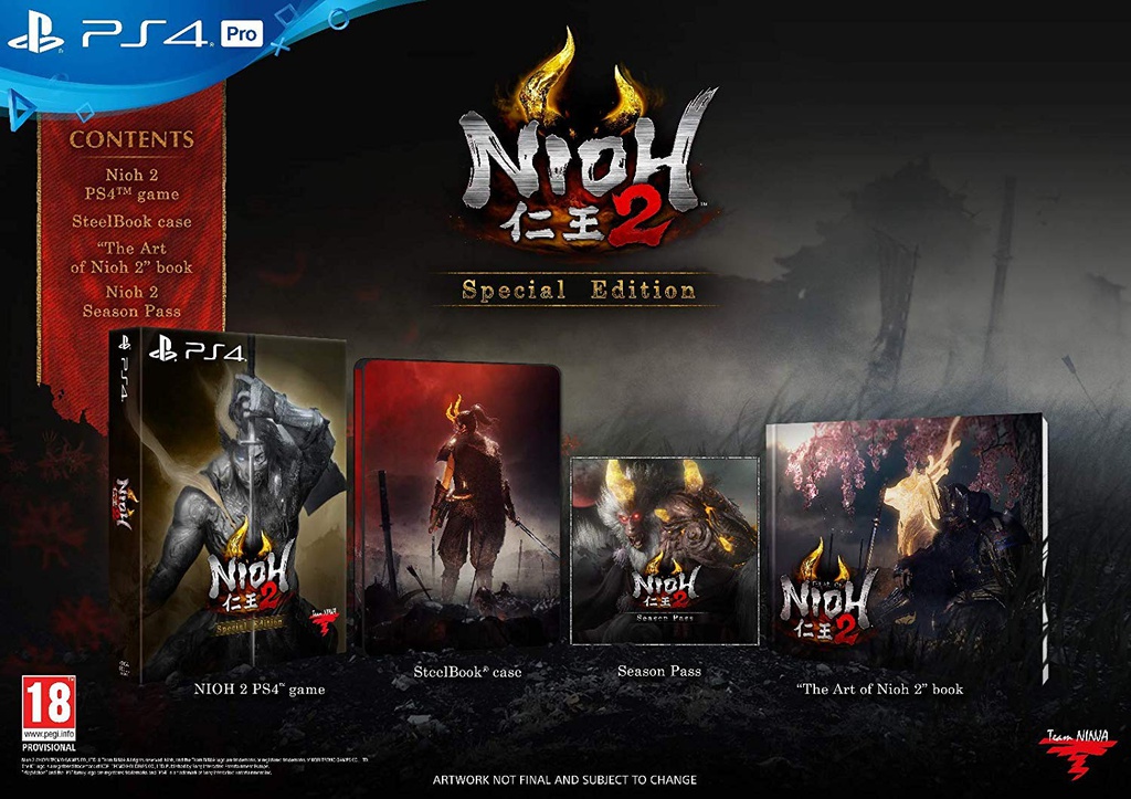 PS4 Nioh 2 Special Edition R2 Arabic
