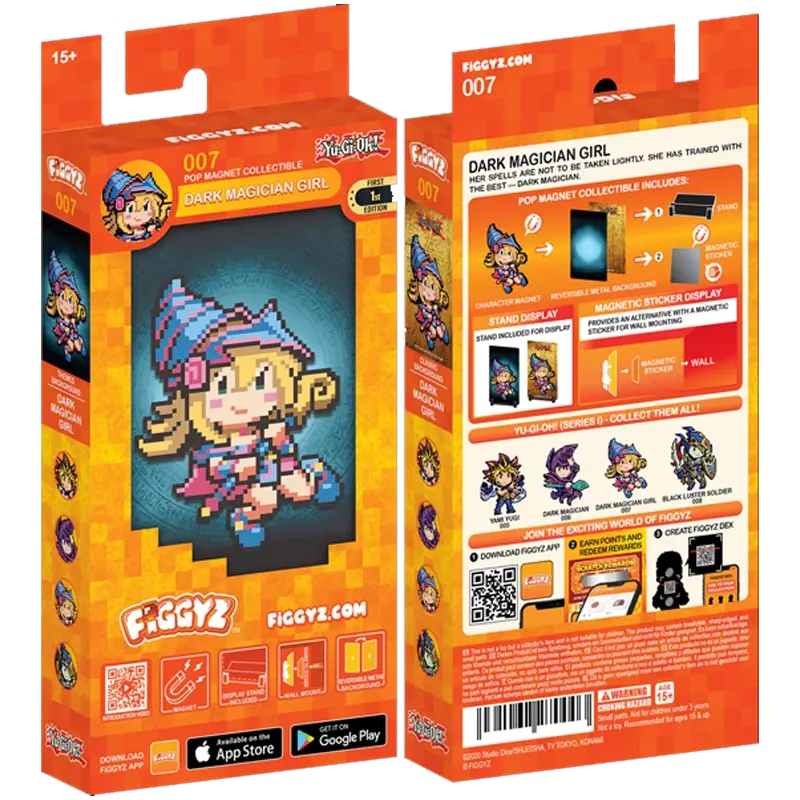 FIGGYZ Pop Magnet Collectible Yu-Gi-Oh! - Dark Magician Girl 5.webp
