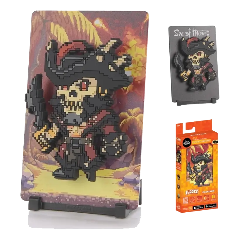 FIGGYZ Pop Magnet Collectible Sea of Thieves - Captain Flameheart 3.webp