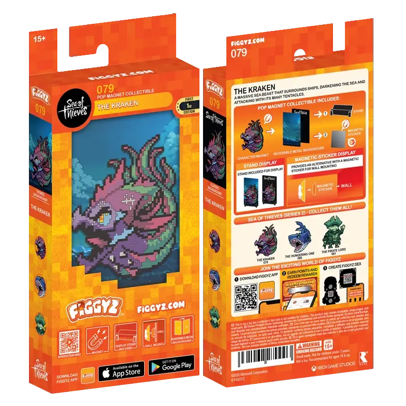 FIGGYZ Pop Magnet Collectible Sea of Thieves - Kraken 3.webp