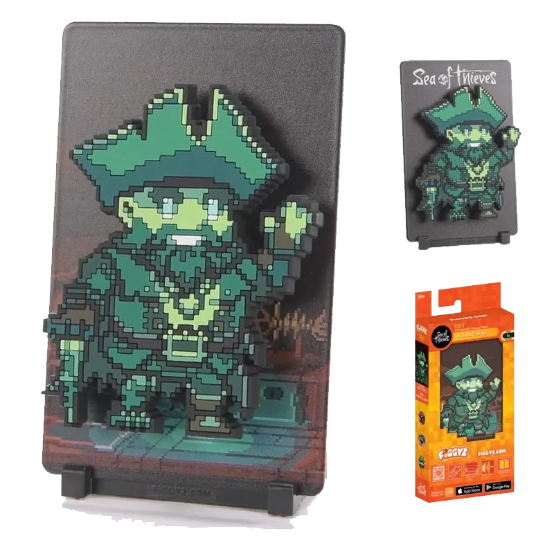 FIGGYZ Pop Magnet Collectible Sea of Thieves - The Pirate Lord 4.webp