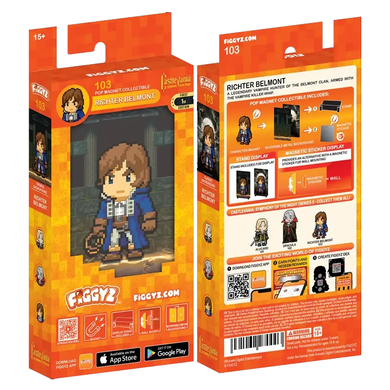 FIGGYZ Pop Magnet Collectible Castlevania Symphony of the Night - Richter 3.webp