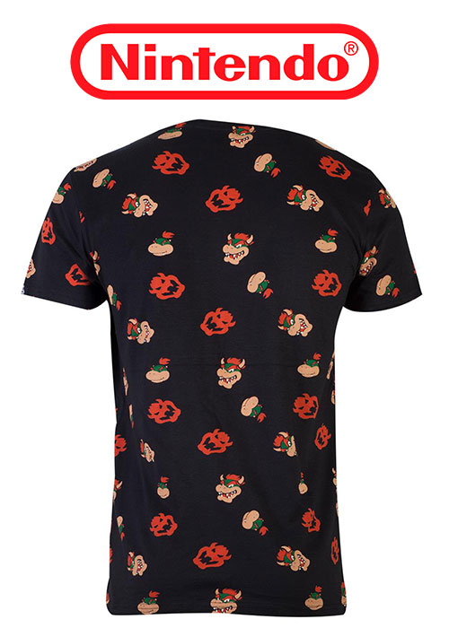 Nintendo - Super Mario Bowser AOP Men's T-shirt - S