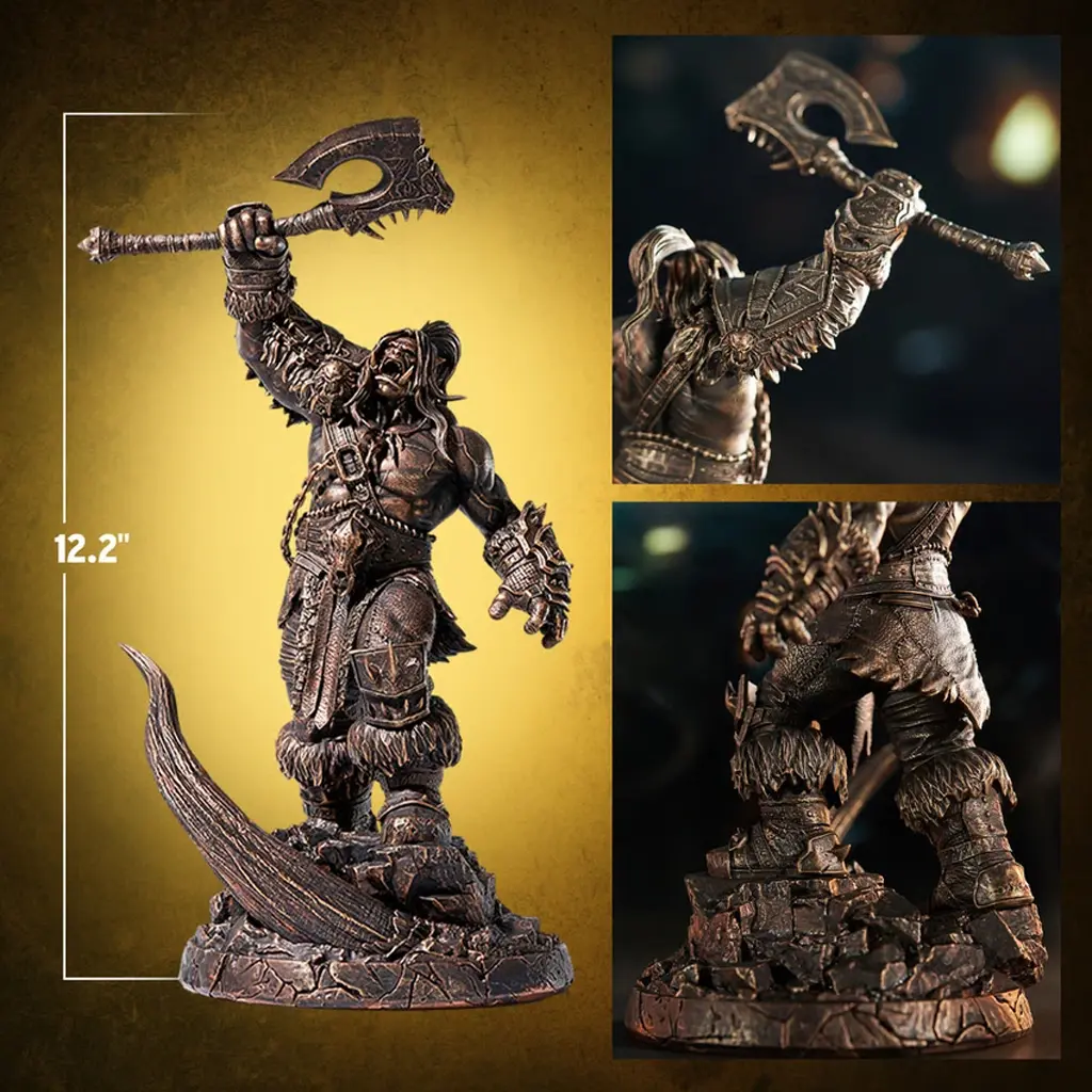 [702285] Blizzard World of Warcraft Grommash Hellscream Statue 12.webp