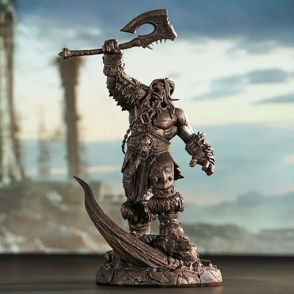 [702285] Blizzard World of Warcraft Grommash Hellscream Statue 11.webp