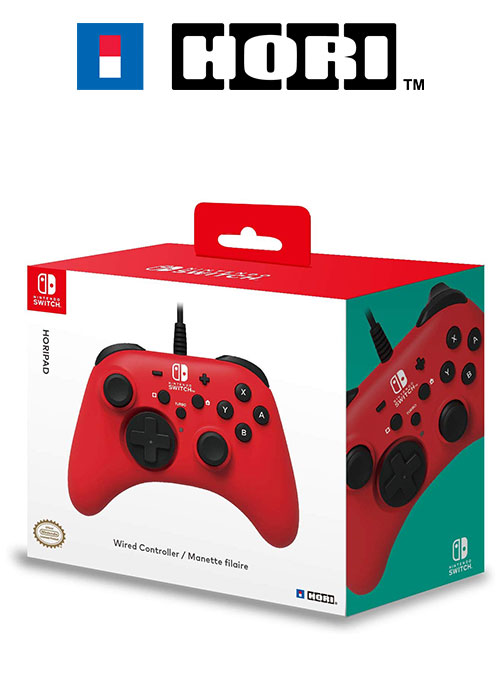 NS Horipad Wired Controller Red (HORI)