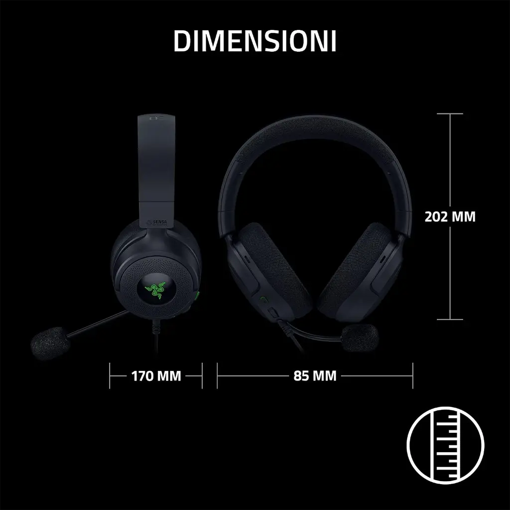[702896] Razer Kraken V4 X Sensa HD Haptics Wired Gaming Headset 7.webp