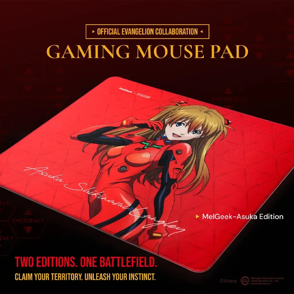 [702390] MelGeek Evangelion Asuka Langley Edition Mouse Pad 2.webp