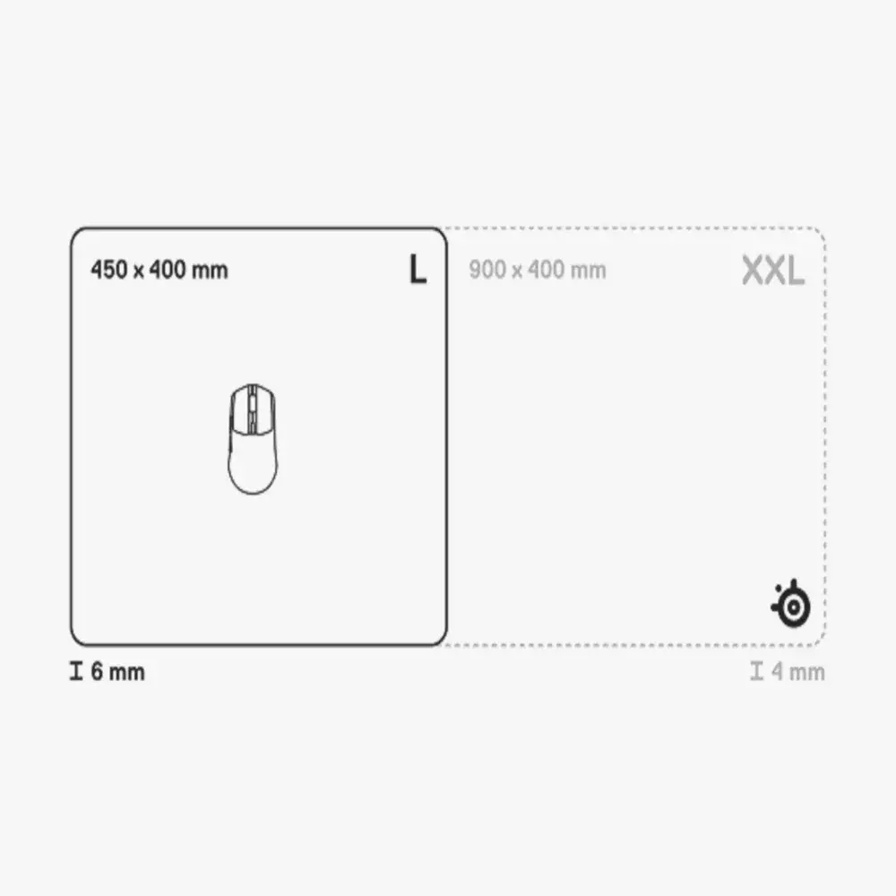 SteelSeries QcK Mouse Pad L Black 3-1000x1000.webp