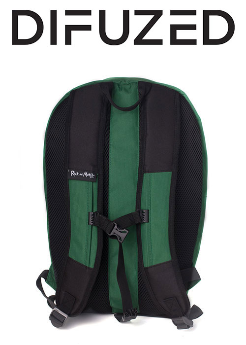 Rick and Morty - Pickle Rick Shaped Backpack