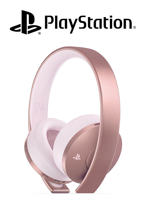 ps4 headset rose gold
