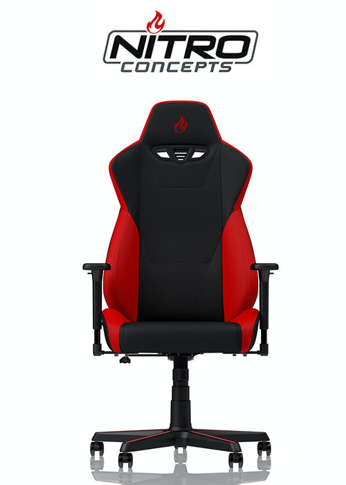 Nitro Concepts S300 Inferno Red Gaming Chair Game Store