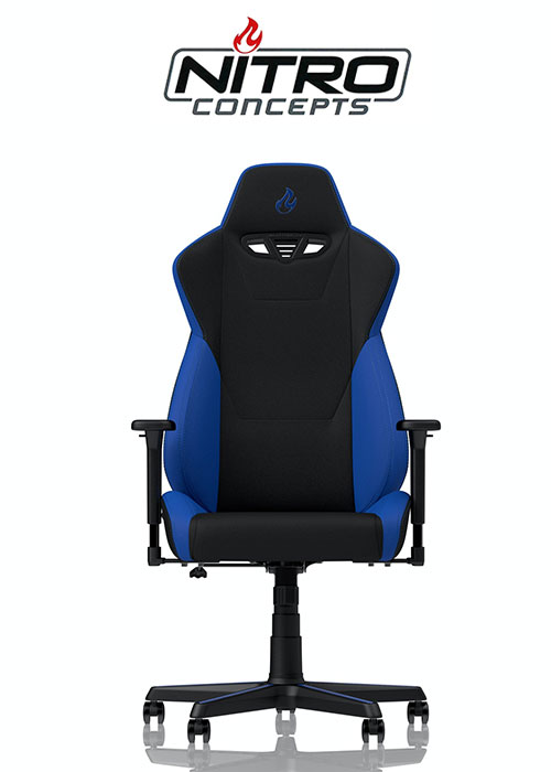 Nitro Concepts S300 Galactic Blue Gaming Chair Game Store