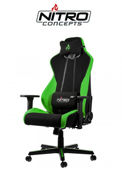 Nitro Concepts S300 Atomic Green Gaming Chair Game Store