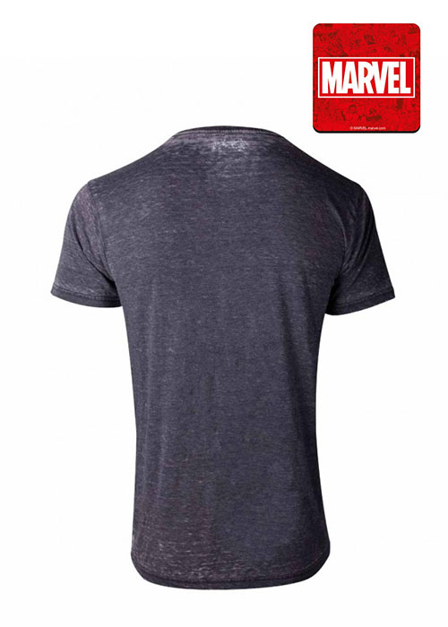 Avengers: Infinity War - Vintage Jack Kirby Avengers Logo Men's T-shirt - Grey - XL