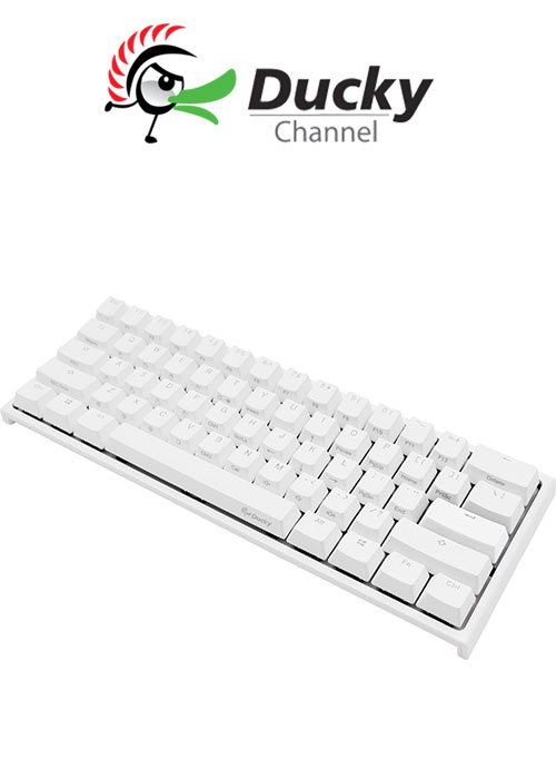 Ducky One 2 Mini V2 Pure White Rgb Red Switch Game Store