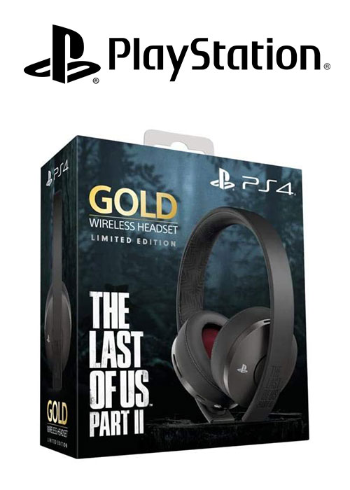 ps4 gold wireless headset limited edition