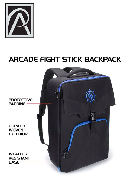 ENHANCE Arcade Fight Stick Backpack