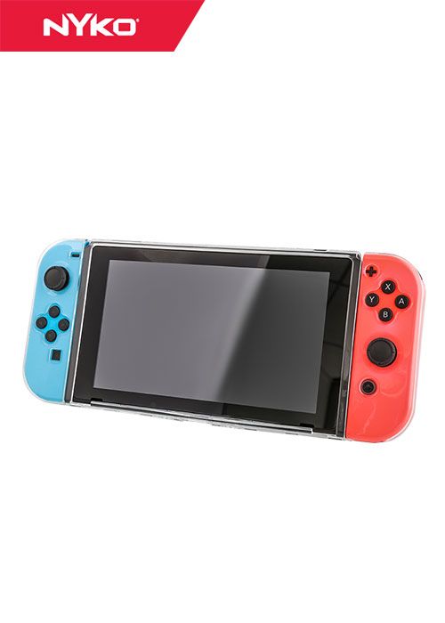 Nyko NS Thin Protective Case With Glass Screen Protector - Clear