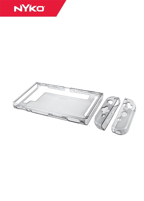 Nyko NS Thin Protective Case With Glass Screen Protector - Clear