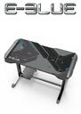 E-Blue EGT574 HEIGHT-ADJUSTABLE & GLOWING GAMING DESK
