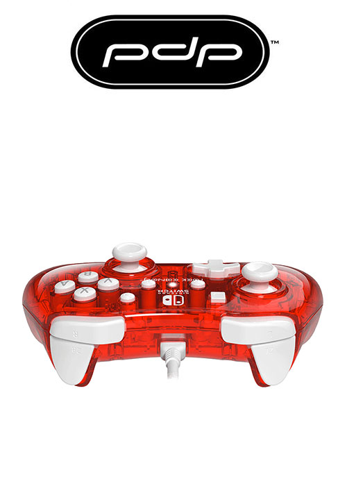 NS PDP Rock Candy Wired Mini Controller (Stormin-Cherry)