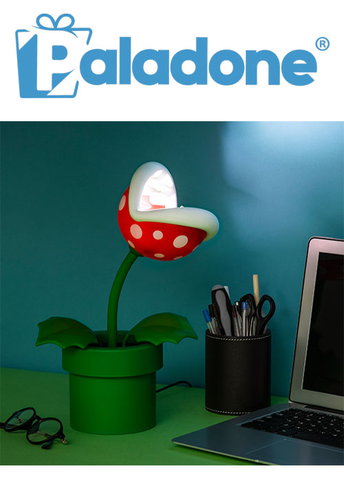 Paladone Piranha Plant Posable Lamp BDP