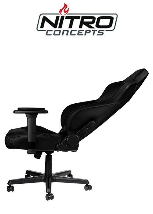 Nitro Concepts S300 Ex Stealth Black Gaming Chair Game Store