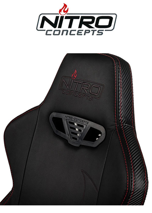 Nitro Concepts S300 EX - Carbon Black Gaming chair